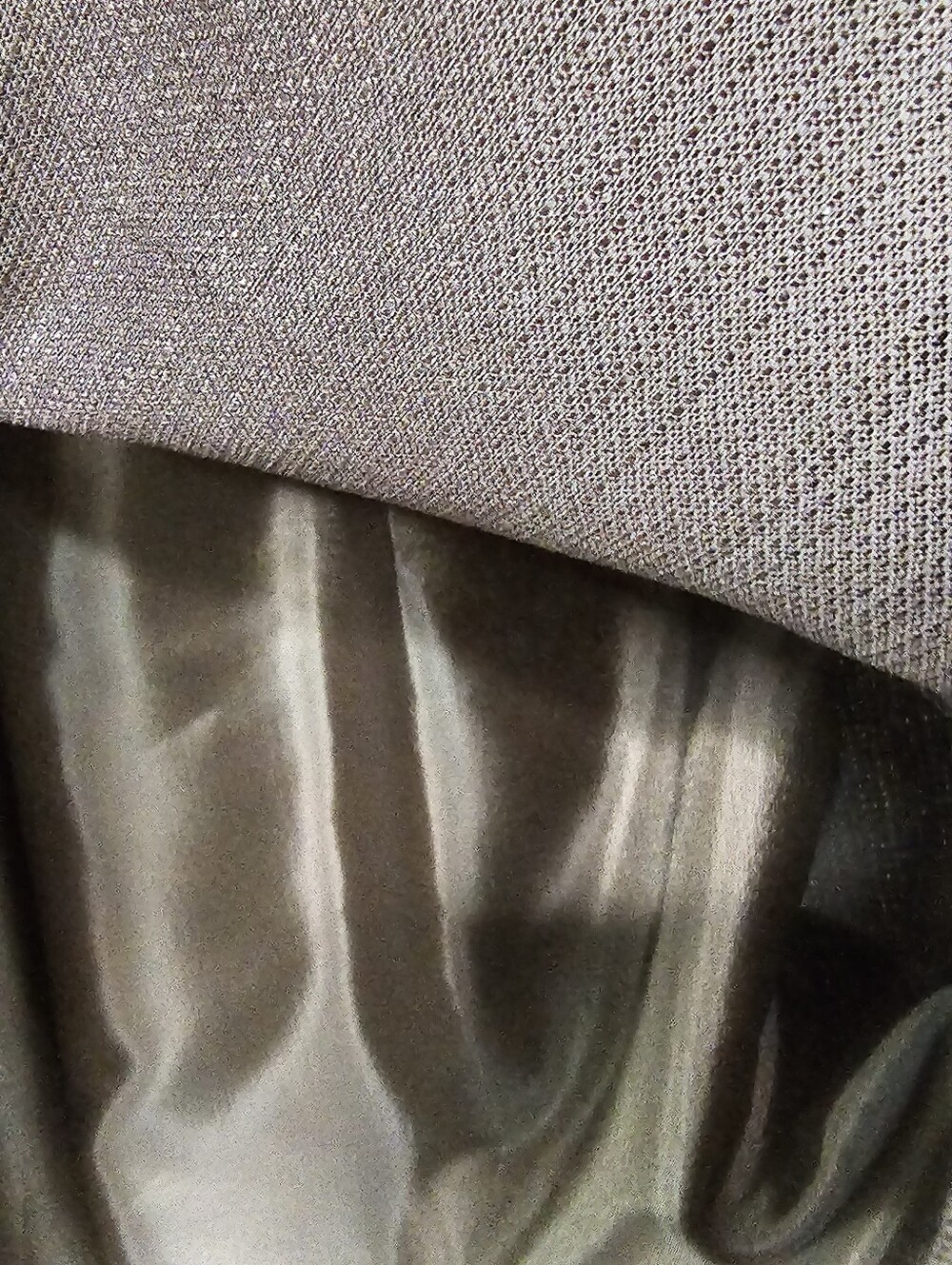 Talbots Chocolate Brown Silk Blend Sheath Midi Dress with Polka Dot Bow Sash 12 - Picture 10 of 11